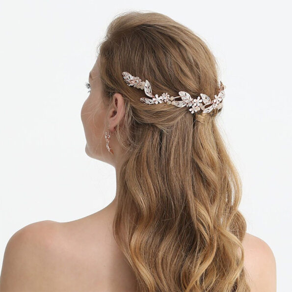 Tiara Rose Gold Floral