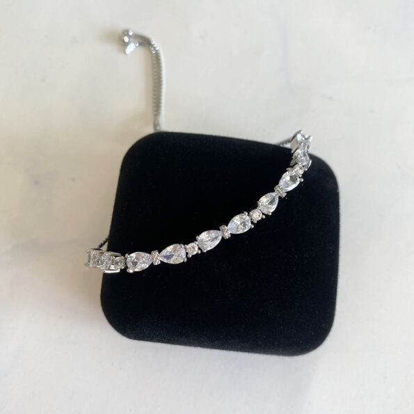 Pulseira Zircônia Ajustável